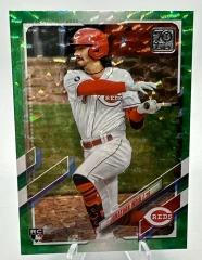 2021 Topps 70 Update Series Jonathan India #US286 379/499 Green Foilboard  RC Reds